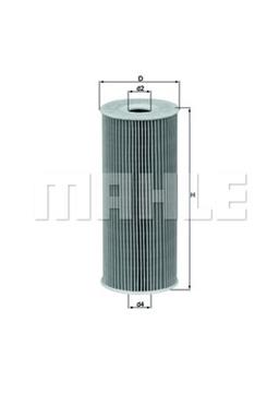 Olejový filter Mahle OX143D