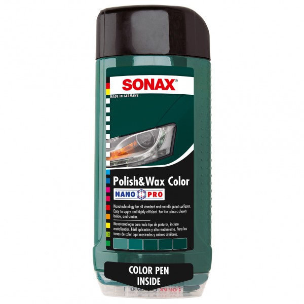 Sonax Polish & Wax Color zelený 500ml 