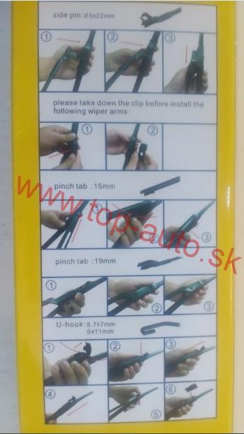 Hybridný stierač Magneti Marelli 550 mm