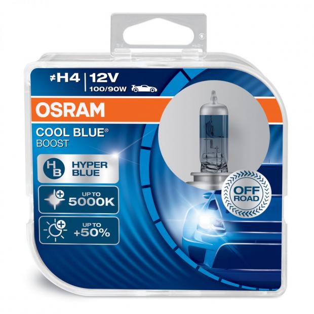 Osram H4 100/90W 12V Cool Blue Boost 5000 K Box