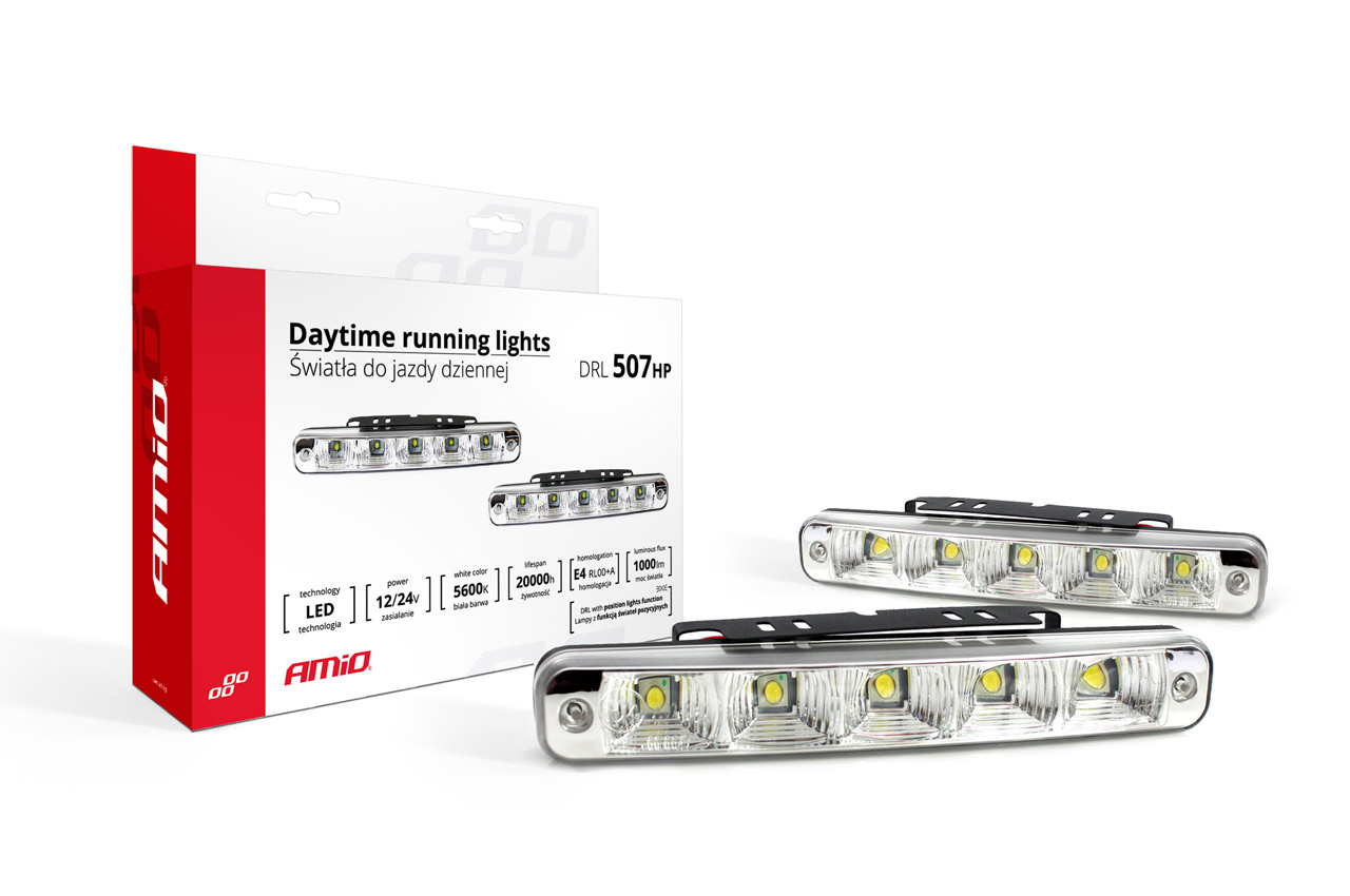 Led denné svietenie Amio 507HP 12/24V