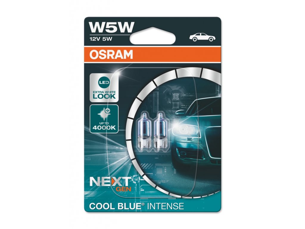 Osram W5W 12V Cool blue Next gen 2ks