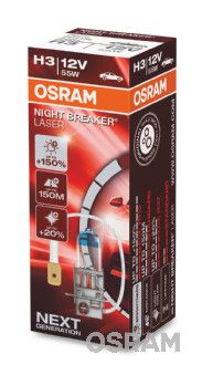 Osram Night Breaker Laser Gen2 H3 55W 12V +150%