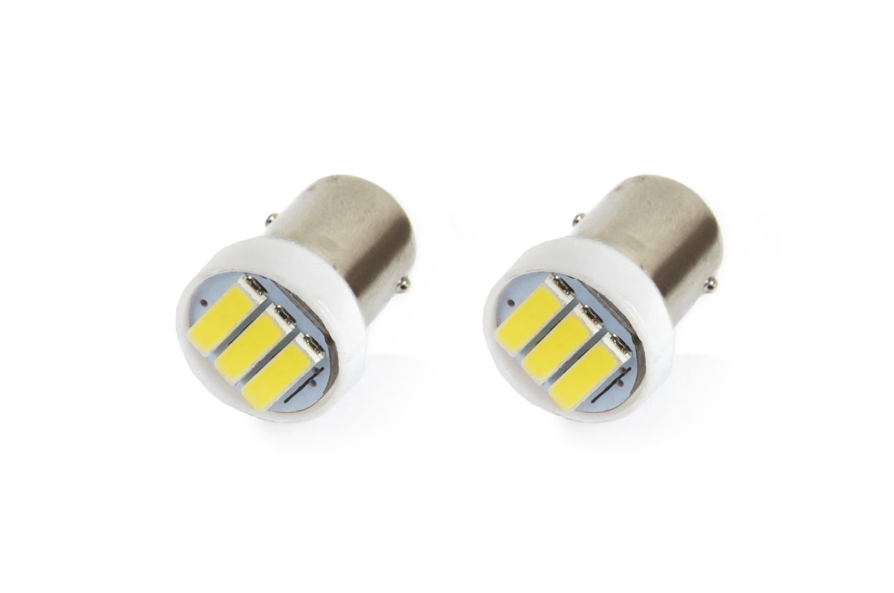 Led T4W BA9s 3SMD 12V 5600K 