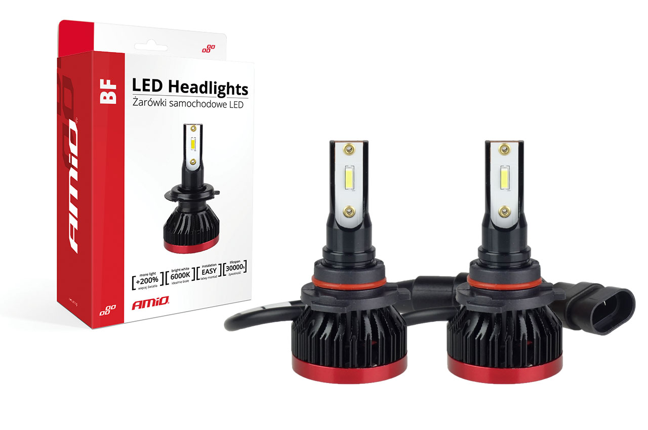 Amio led žiarovky hlavného svietenia HB4 12/24V BF Séria