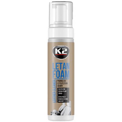K2 LETAN FOAM 200ml - čistič a kondicionér na kožu 
