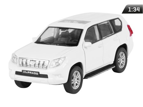Model Toyota Land Cruiser Prado biely 1:34