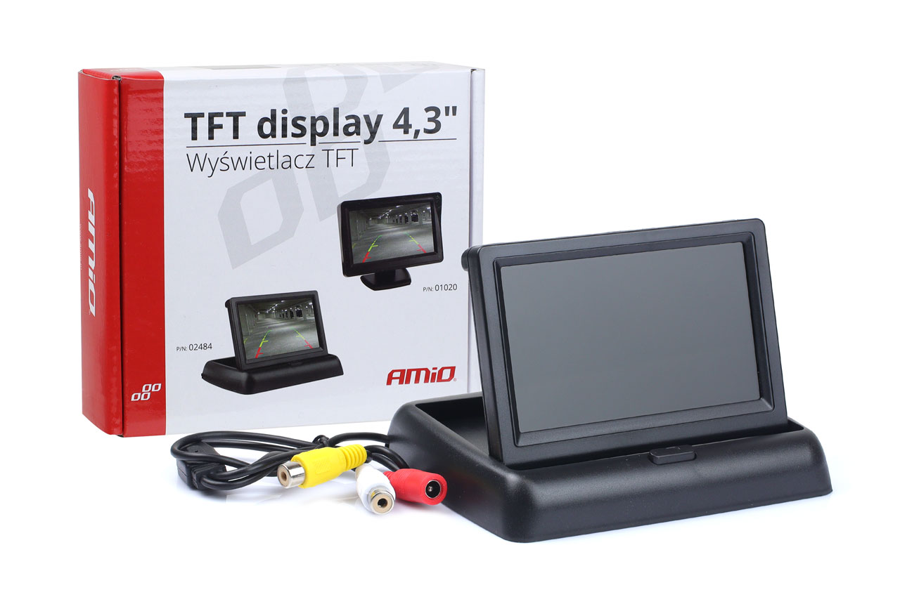 LCD DISPLEJ TFT 4,3 palcový skladací 