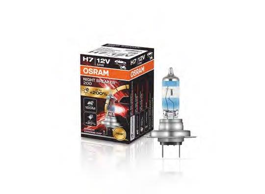 OSRAM Night Breaker +200% H7 PX26d 12V 55W (64210NB200)