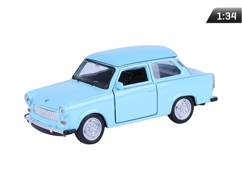 Model Trabant 601 1:34 modrý