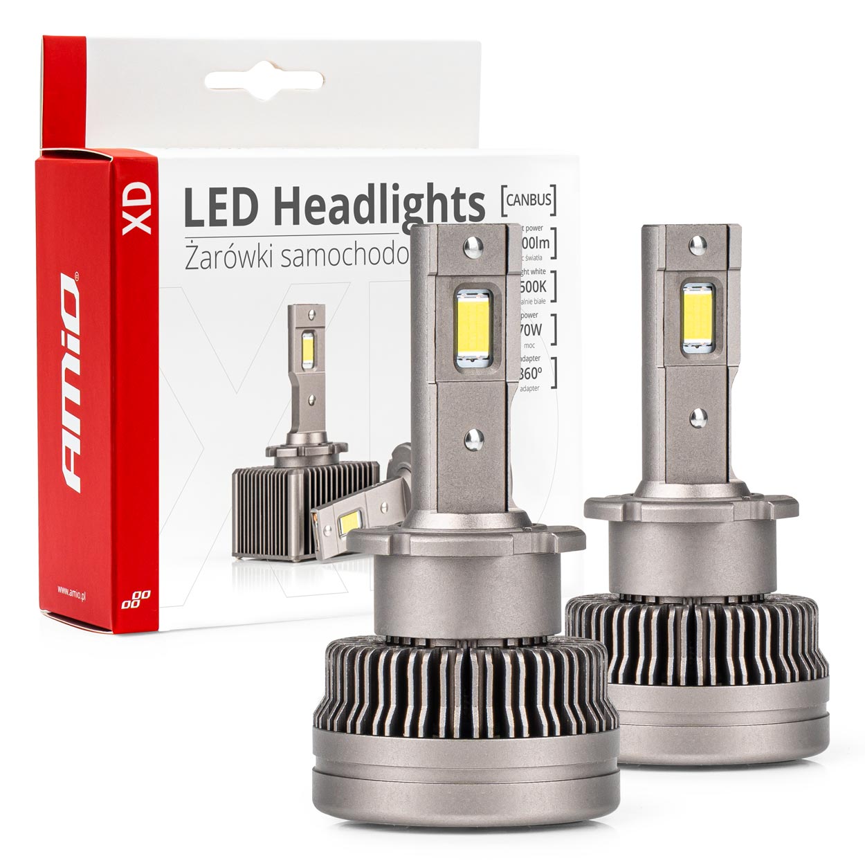 LED žiarovky hlavného svietenia D2S/D2R 12/24V XD Series 