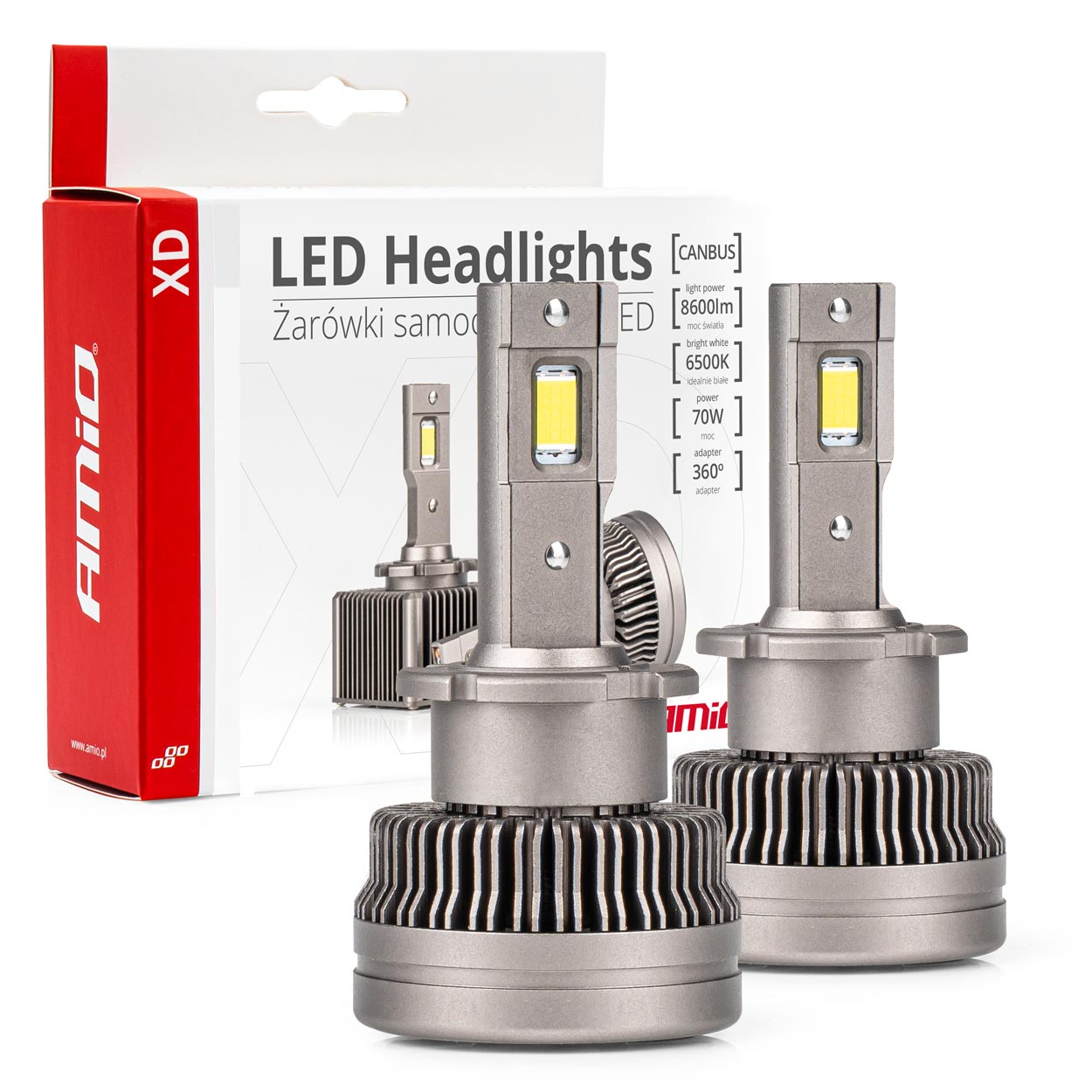 LED žiarovky hlavného svietenia D4S/D4R 70W XD Series