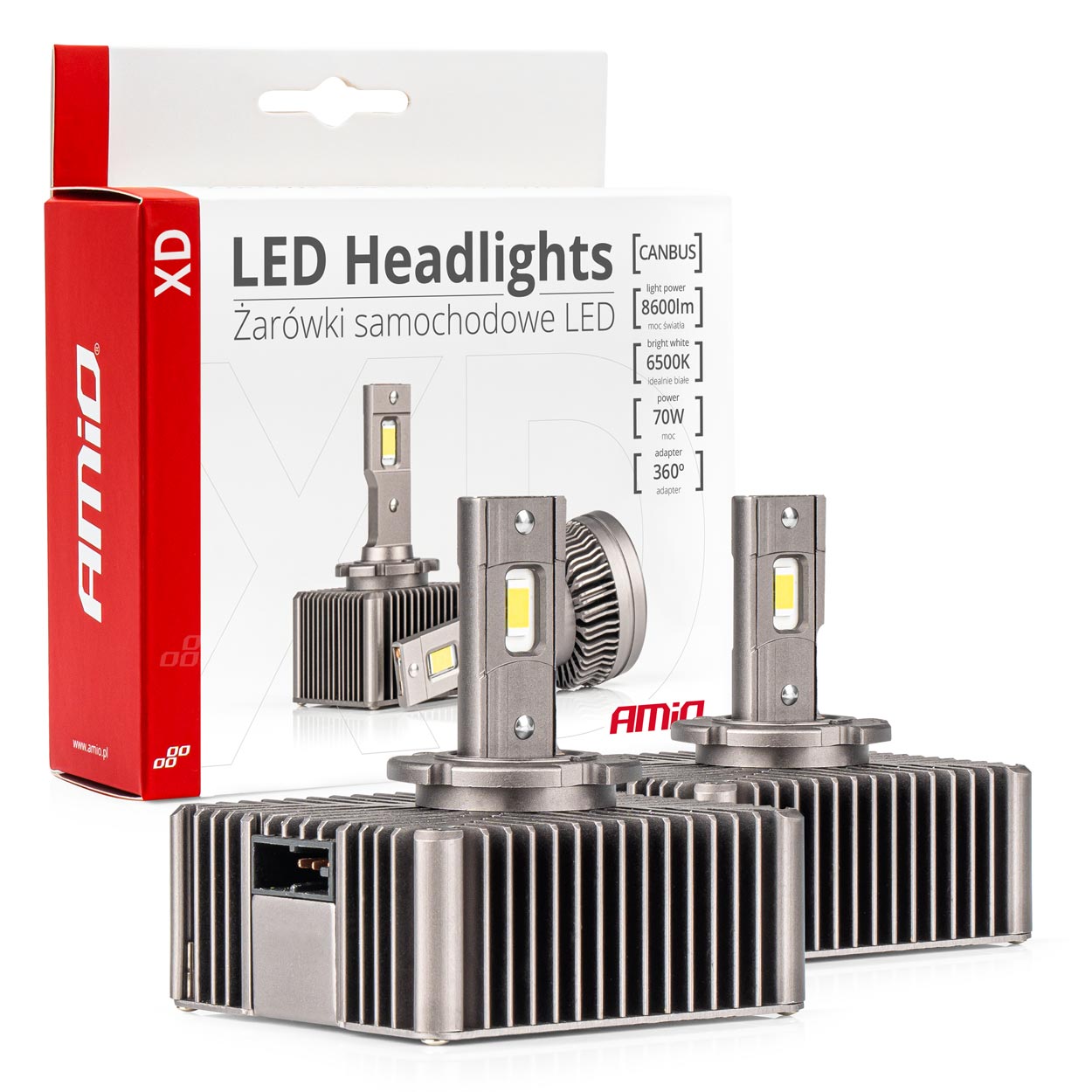 LED žiarovky hlavného svietenia D5S 70W XD Series 