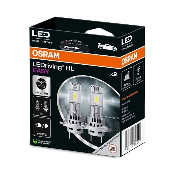 Osram Led H7/H18 PX26d 12V PY26d-1 LEDriving EASY Ecopack /2ks/