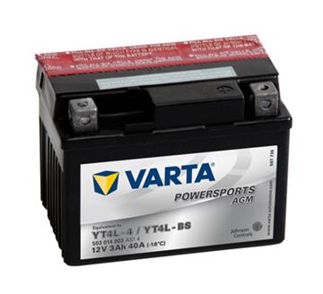 Motobatéria Varta 12V 3Ah gelová (YT4L-BS) 