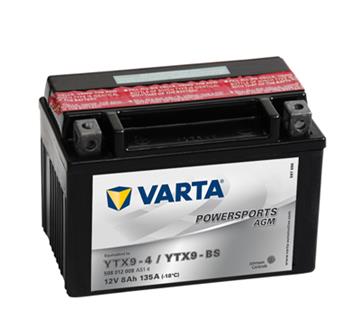 Motobatéria Varta 12V 8Ah gelová (YTX9-BS)