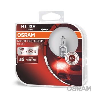 Osram H1 12V 55W Night Breaker Silver +100% Box