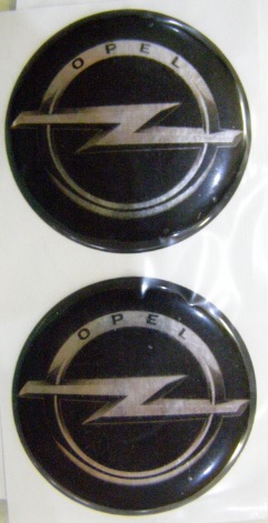 Logo Opel sada 4 ks (priemer 55 mm)