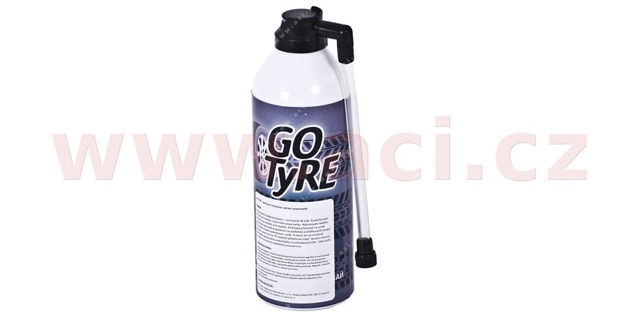 GO TYRE - sprej pre núdzovú opravu pneumatík, vymyvatelný vodou 400ml