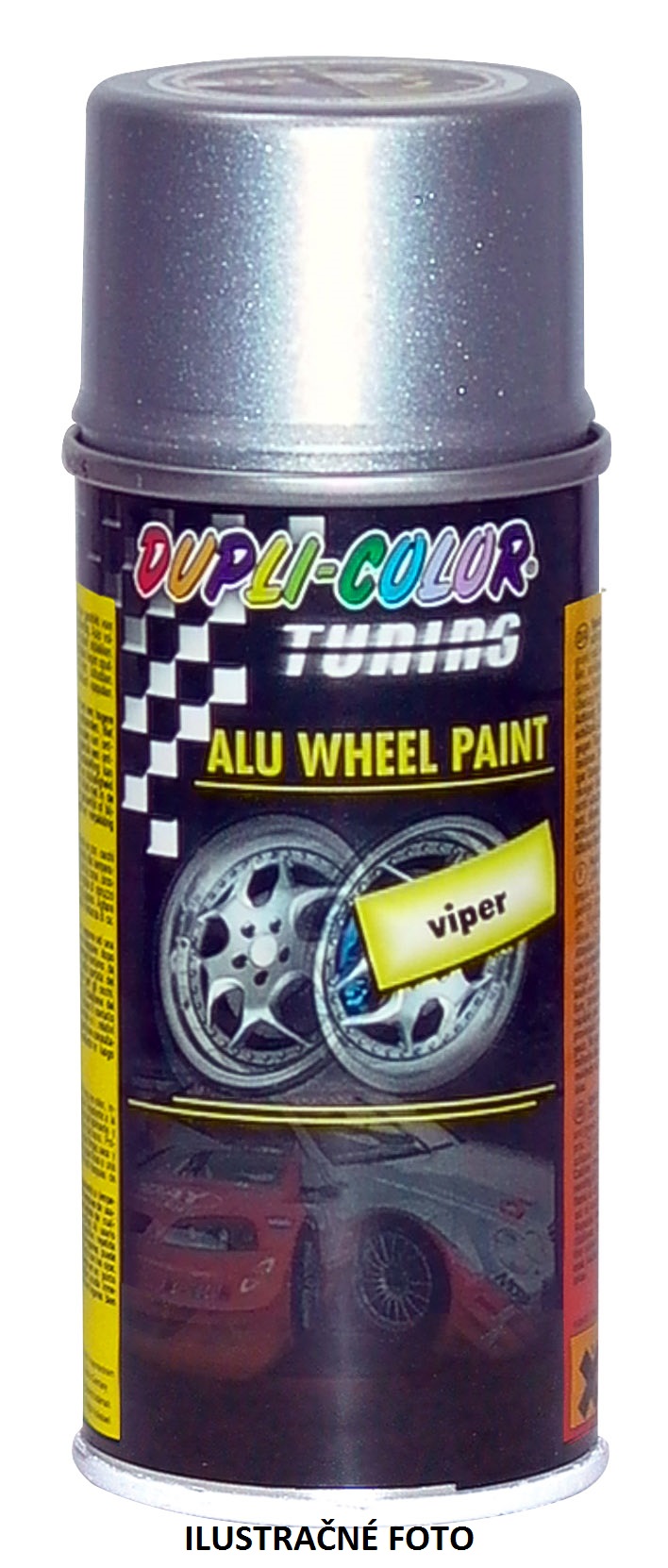 Tunning ALU WHEEL PAINT - farba na ALU disky argento 150 ml