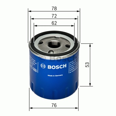 Olejový filter Bosch 0 451 103 336