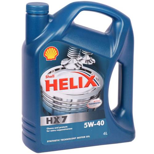 Shell Helix HX7 5W-40 4L