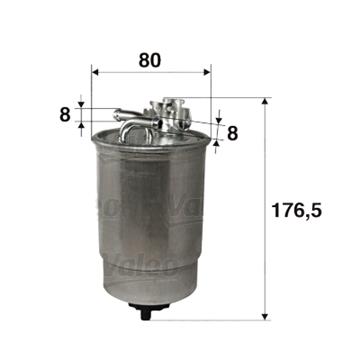 Palivový filter Valeo 587500