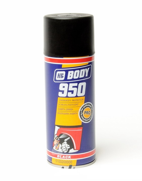 BODY 950 čierny spray 400ml