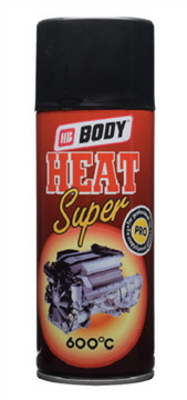 BODY heat super 600°C  spray čierny 400ml