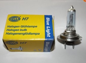 Hella H7 12V 55W blue light