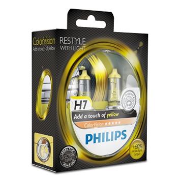 Philips H7 12V 55W ColorVision Yellow Box