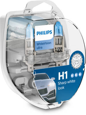 Philips 12V H1 55W WhiteVision ultra box 