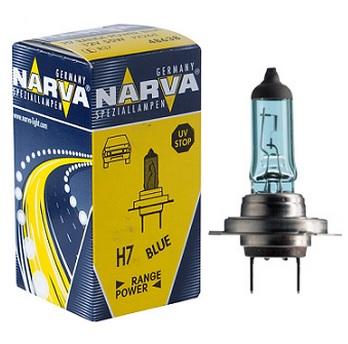 Narva H7 12V 55W Range Power Blue + 50%