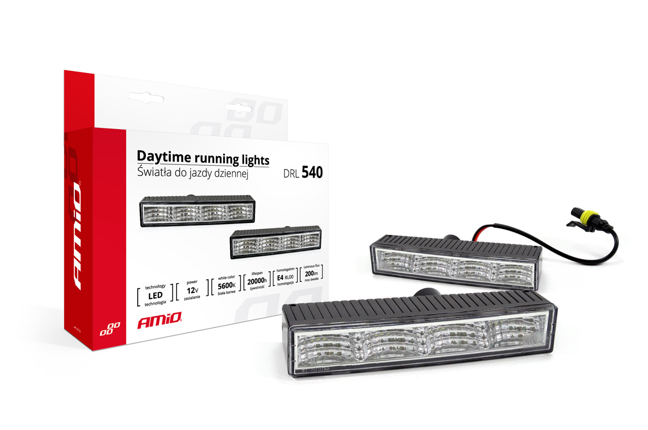 LED denné svietenie Amio DRL 540 12V