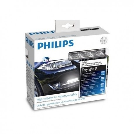 Philips LED denné svetlá 12V 2x3,5W - 9LED- 6000K PHILIPS 12831WLEDX1 