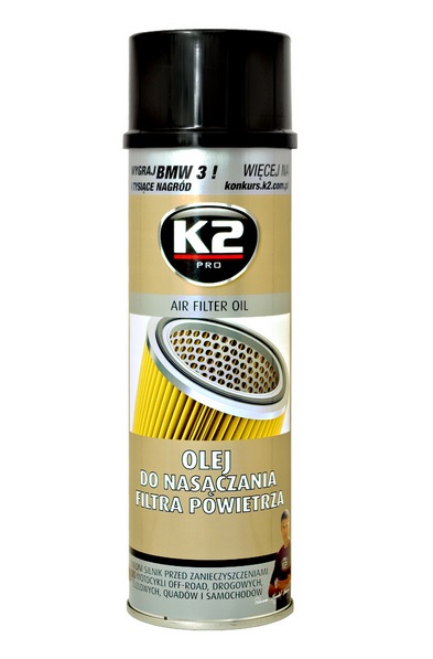 K2 Impregnačný olej  na filtre 500ml