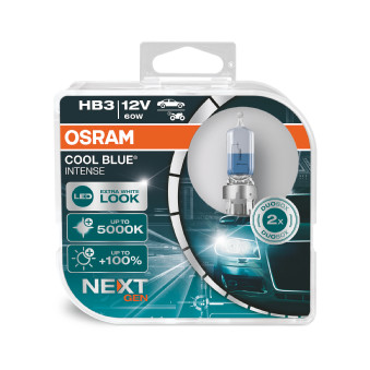 Osram Cool Blue Intense HB3 12V 60W 5000K Box