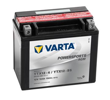 Motobatéria Varta 12V 10Ah gelová (YTX12-BS)