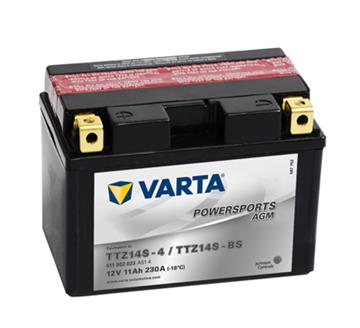 Motobatéria Varta 12V 11Ah gelová (YTZ14S-BS)