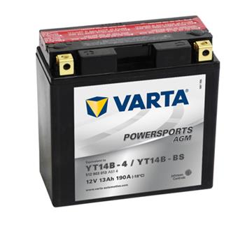 Motobatéria Varta 12V 13Ah gelová (YT14B-BS)