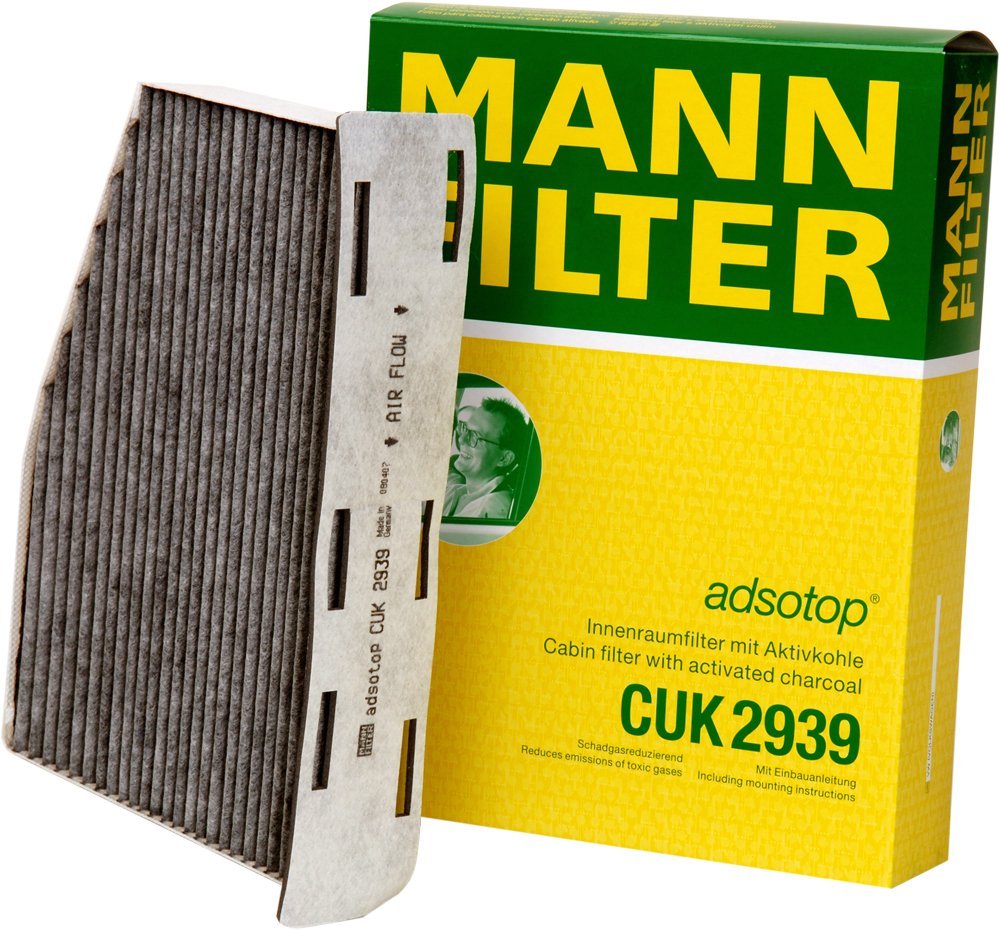 Kabinový filter s aktívnym uhlím Mann CUK 2939