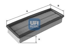 Vzduchový filter UFI 30.187.00