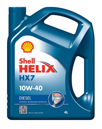 Shell Helix HX7 diesel 10W-40 4L