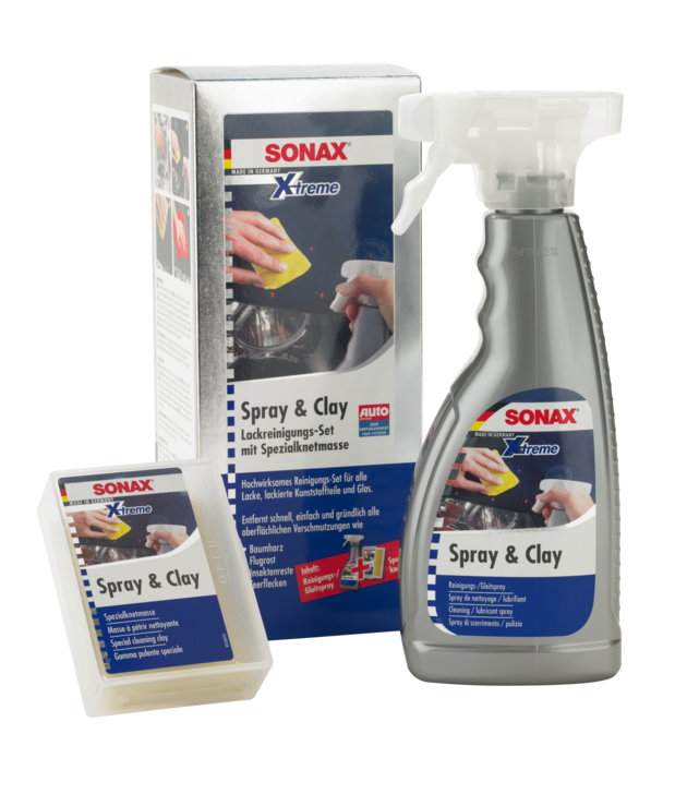 Sonax Xtreme Spray&Clay čistiaci spray s modelínou