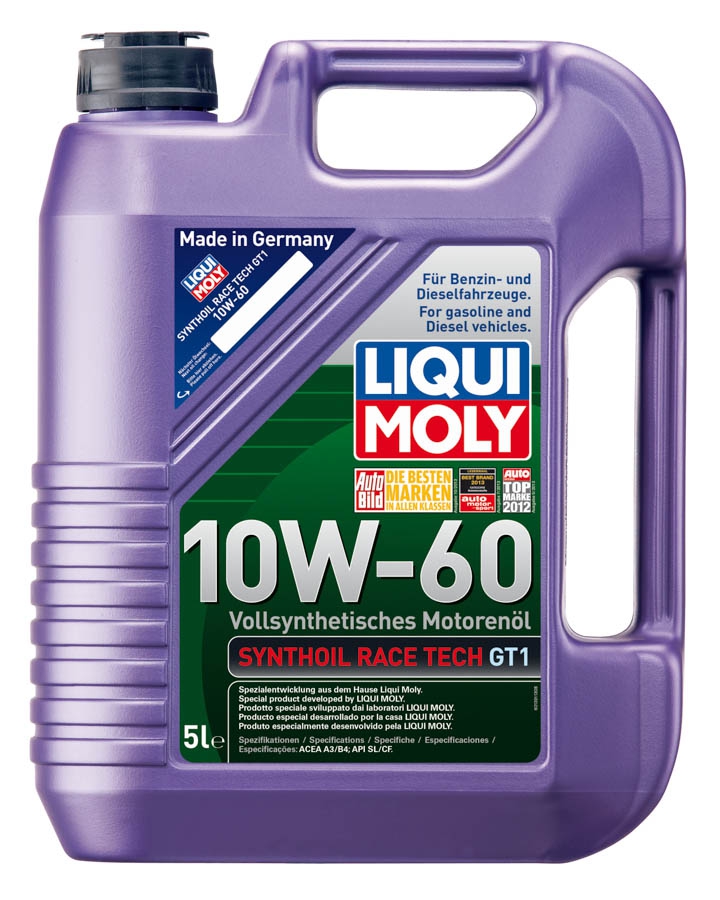 Liqui Moly Synthoil Race Tech GT1 10W-60 5L