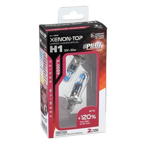 Pilot H1 12V 55W XENON-TOP +120% Box