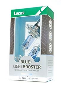Lucas Blue Light Booster H4 P43t 12V 60/55W