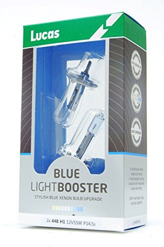 Lucas H1 12V 55W +50% Blue Light Booster Box