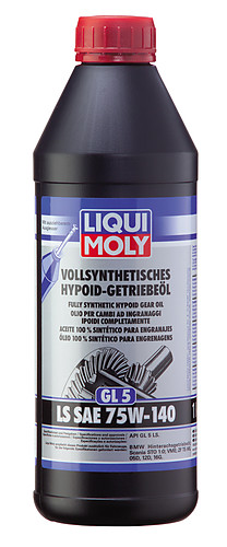 Liqui Moly Hypoidný prevodový olej plne syntetický GL5 75W-140 1L