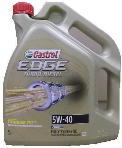 Castrol Edge Turbo diesel Titanium 5W-40 5L